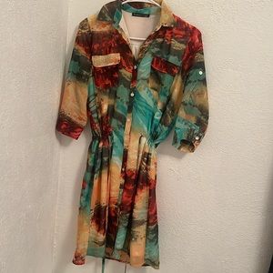 Multi color dress